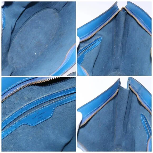 LOUIS VUITTON Epi Saint Jacques Shoulder Bag Blue M52275 LV Auth BA5219 - Picture 15 of 16